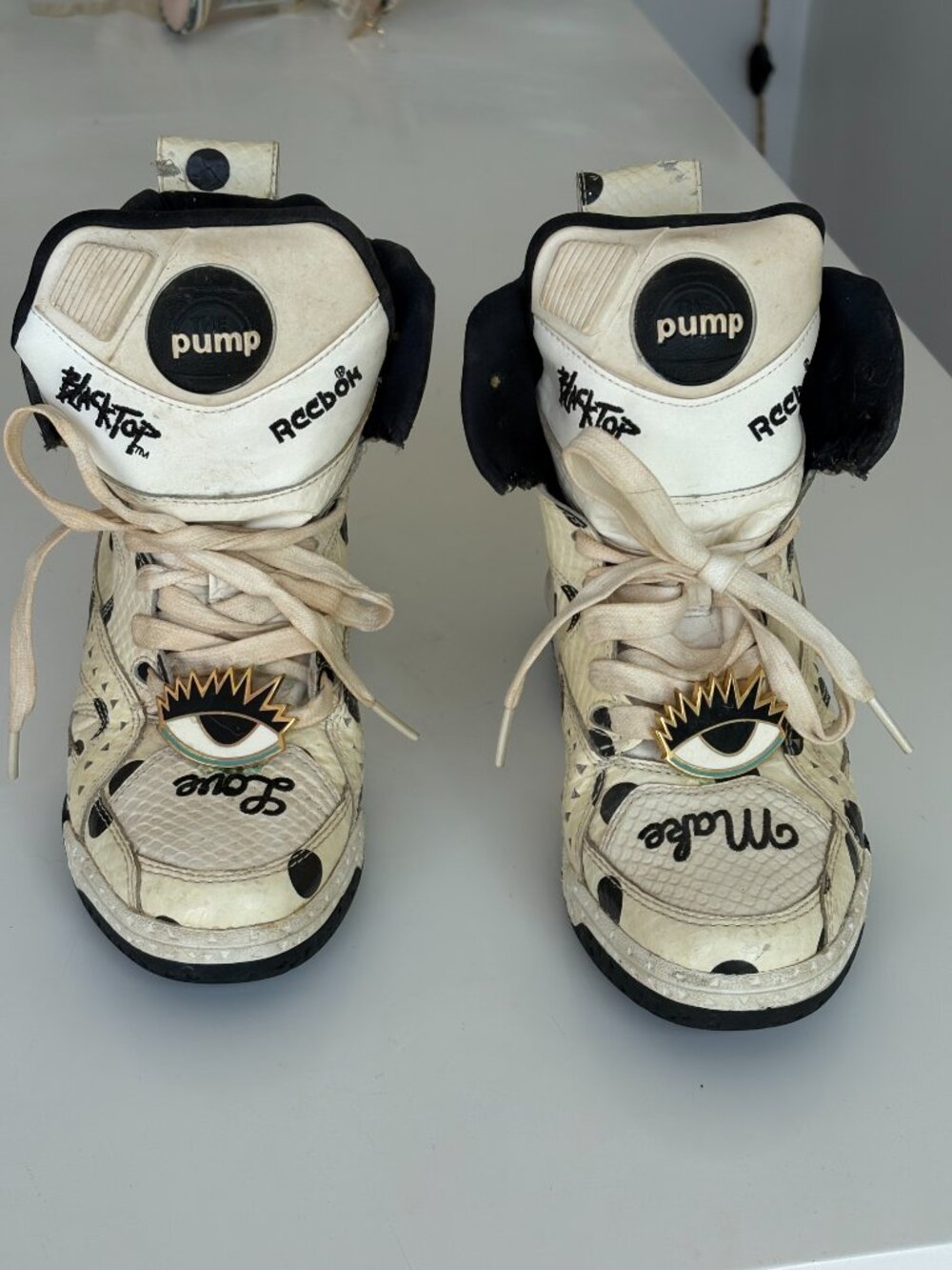 Retro Reebok Pump High Tops - Picture 8 of 10